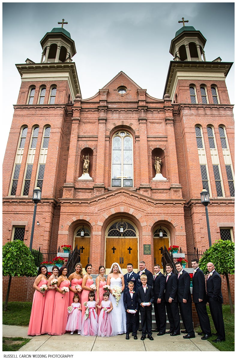 Rob and Jenn's bridal party