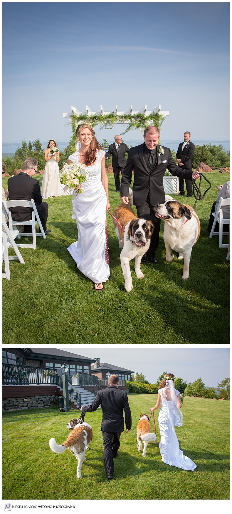 Point Lookout Resort Maine outdoor ceremonies