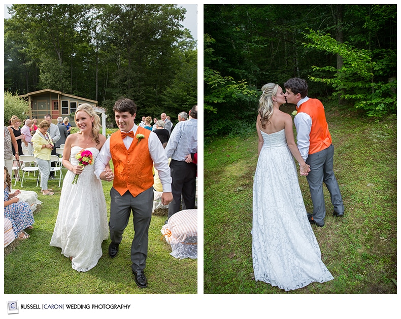 Rustic themed Maine weddings