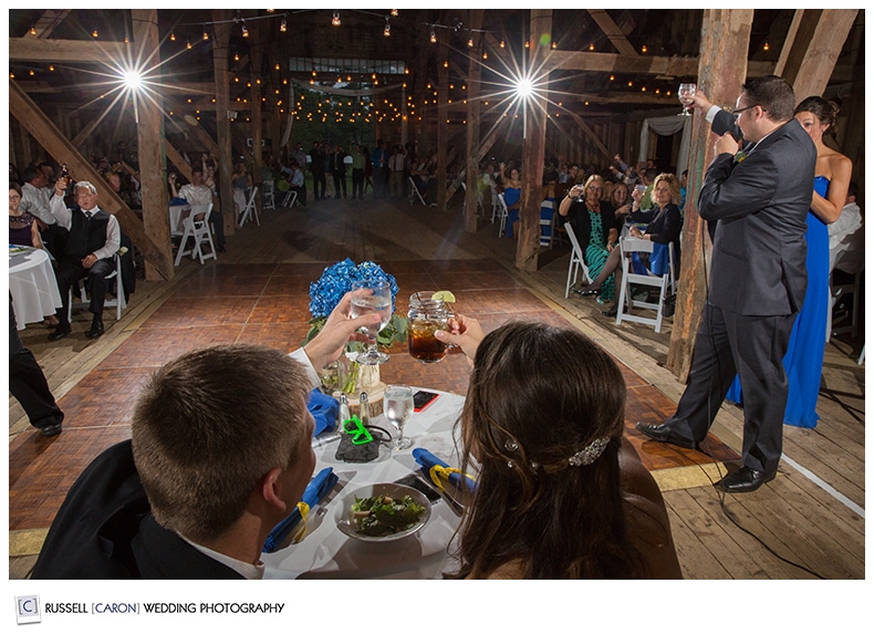 Maine barn themed weddings