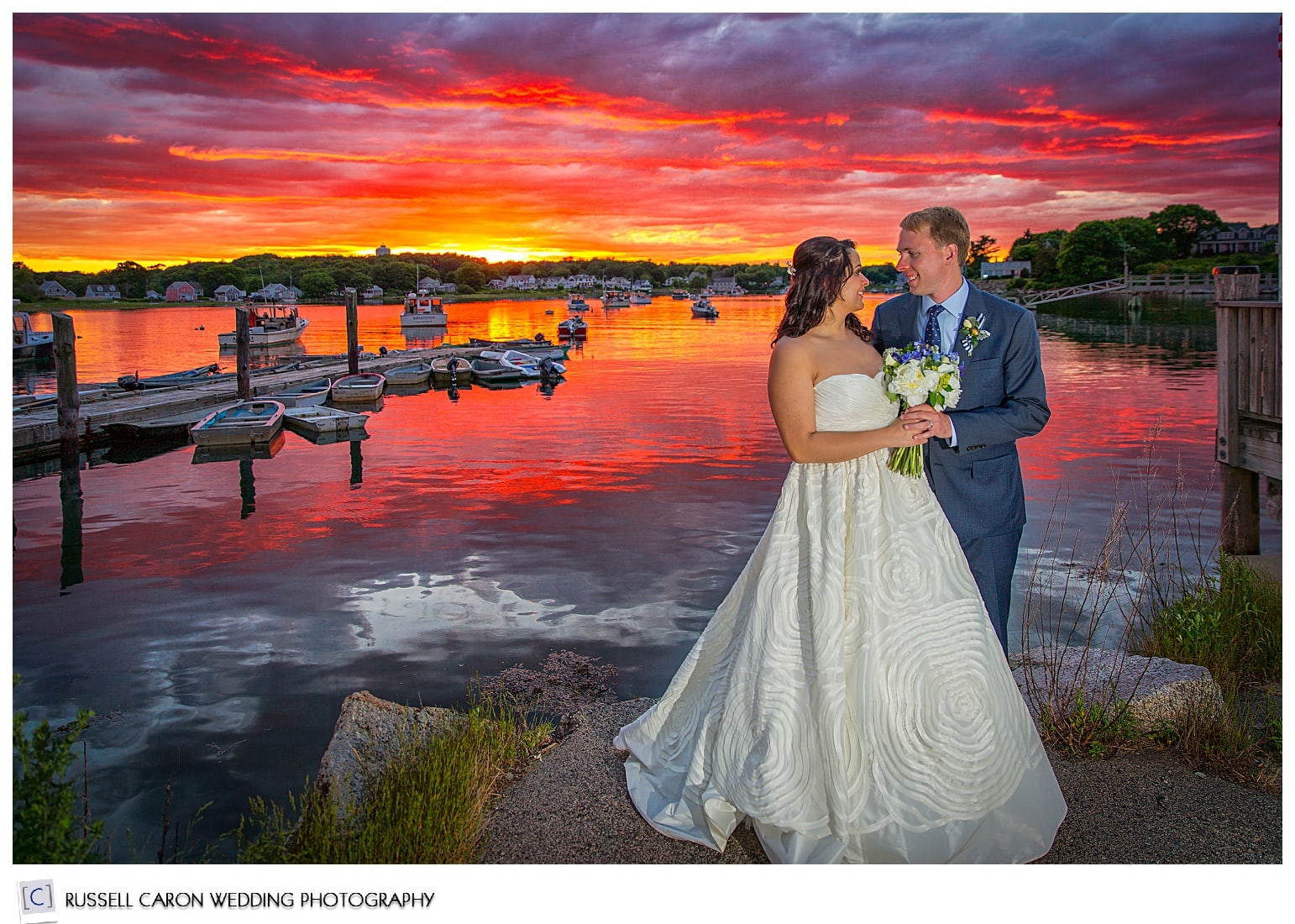 Cape Porpoise Maine wedding photographer