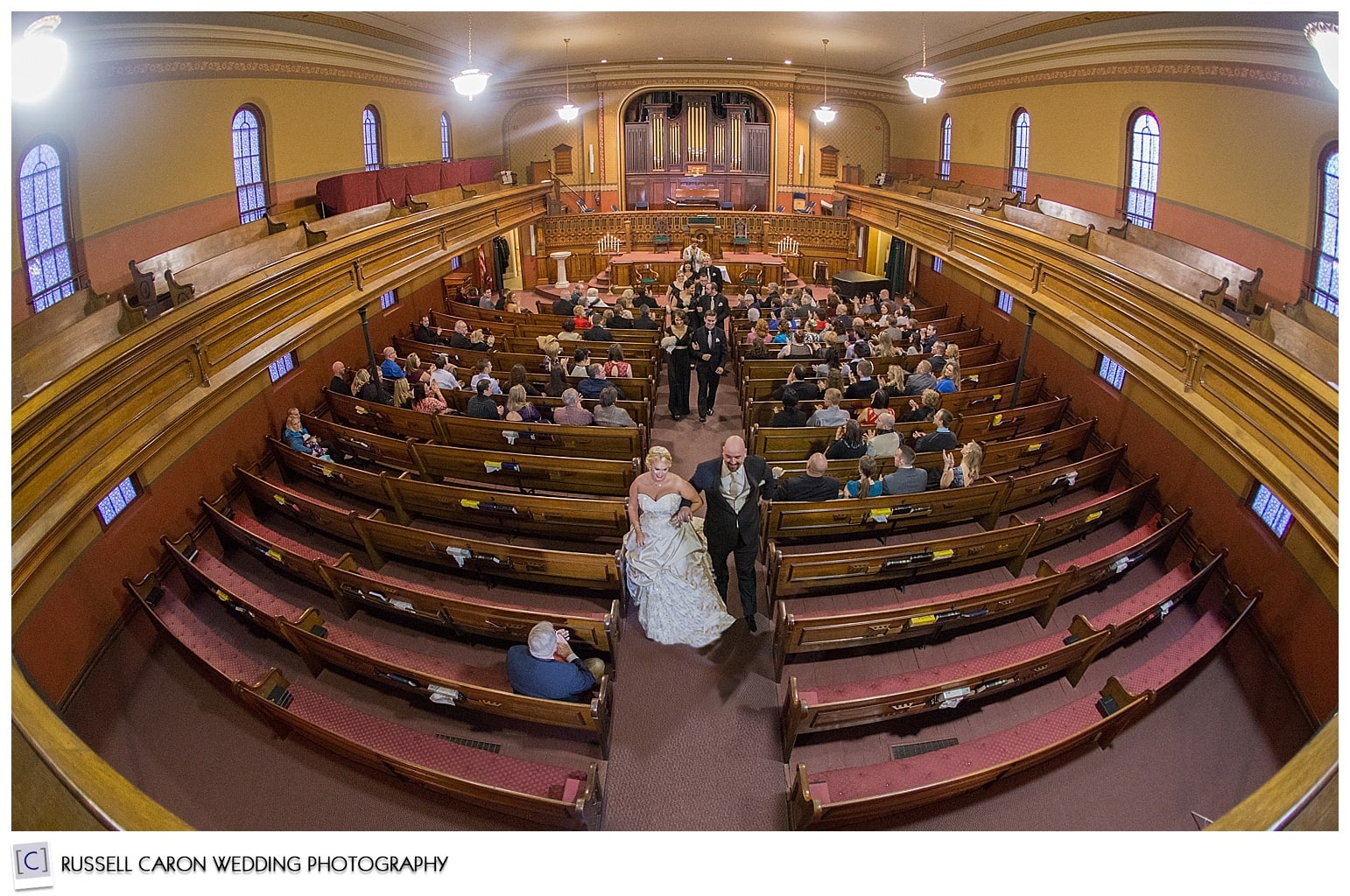 Recessional from the balcony