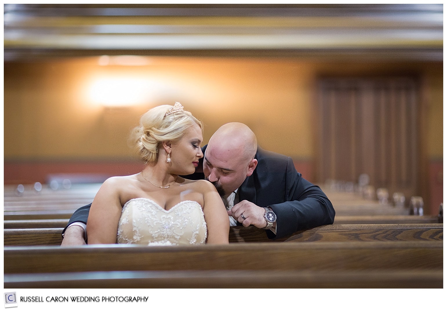 A quiet moment in the church