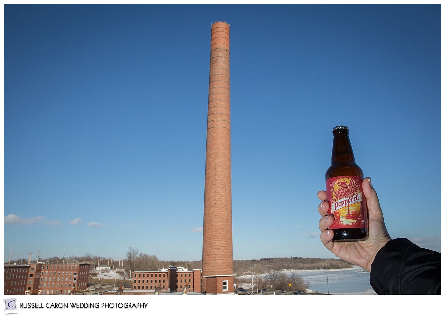 Pepperell Pilsner at the Pepperell Mill