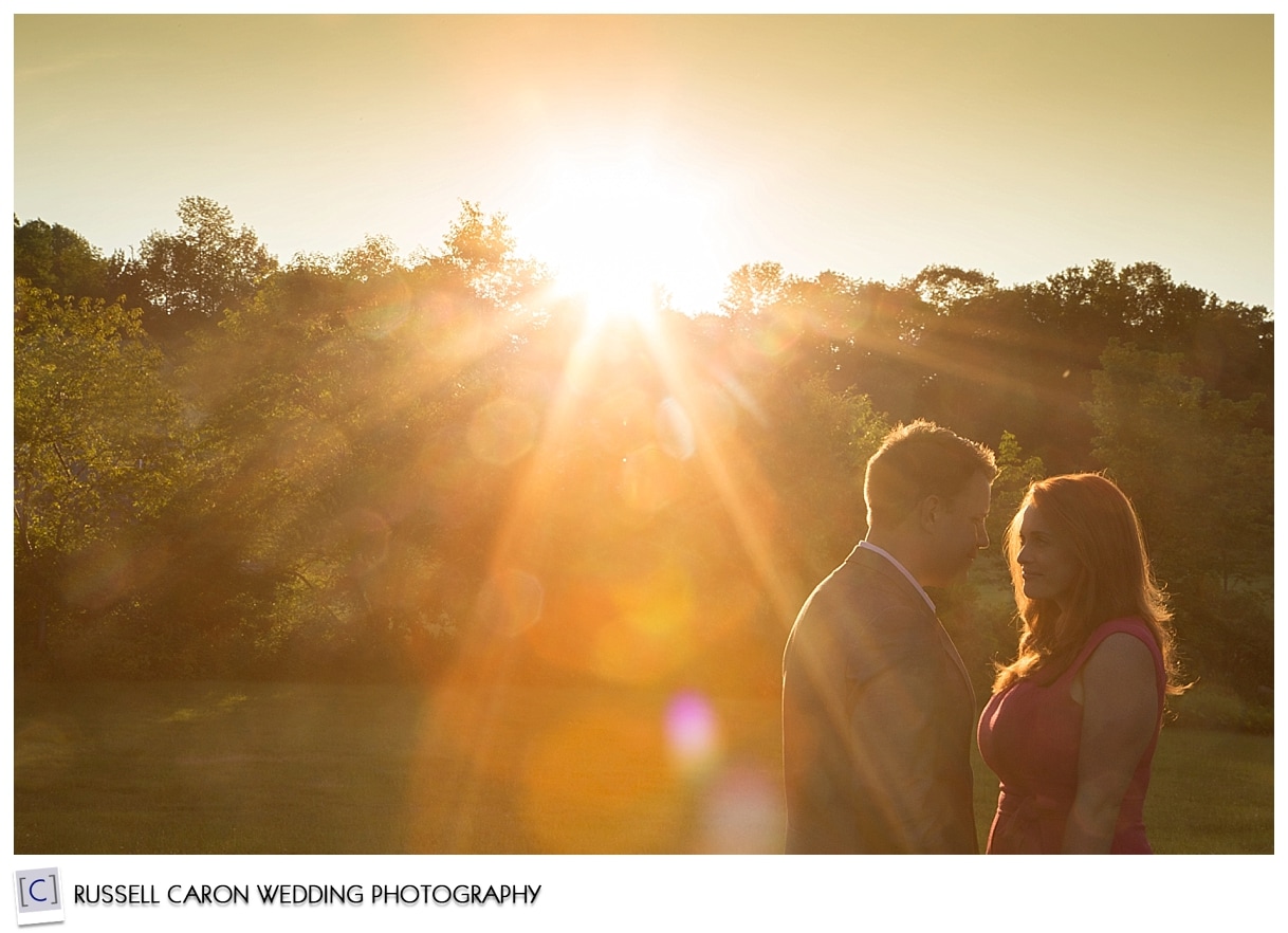 Mallory and Jared in Norway, Maine