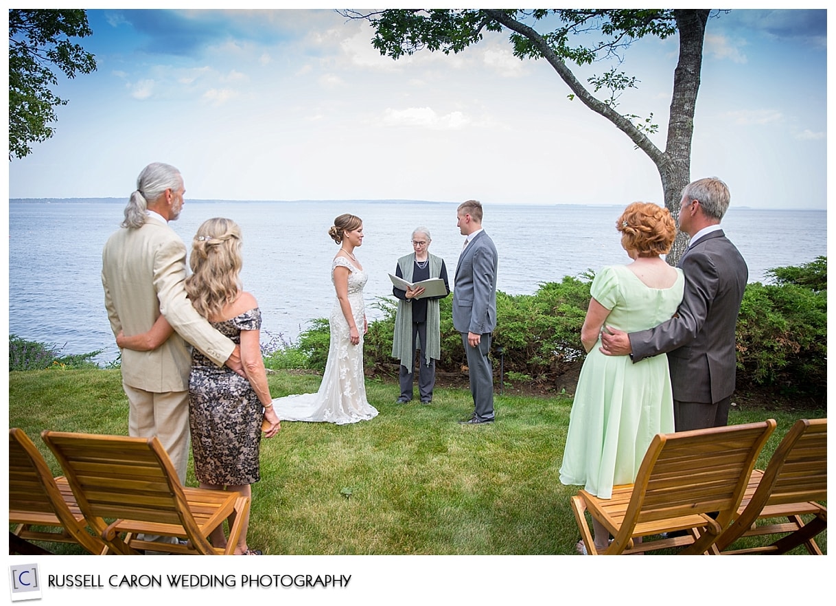 Wedding ceremony, Inn at Sunrise Point