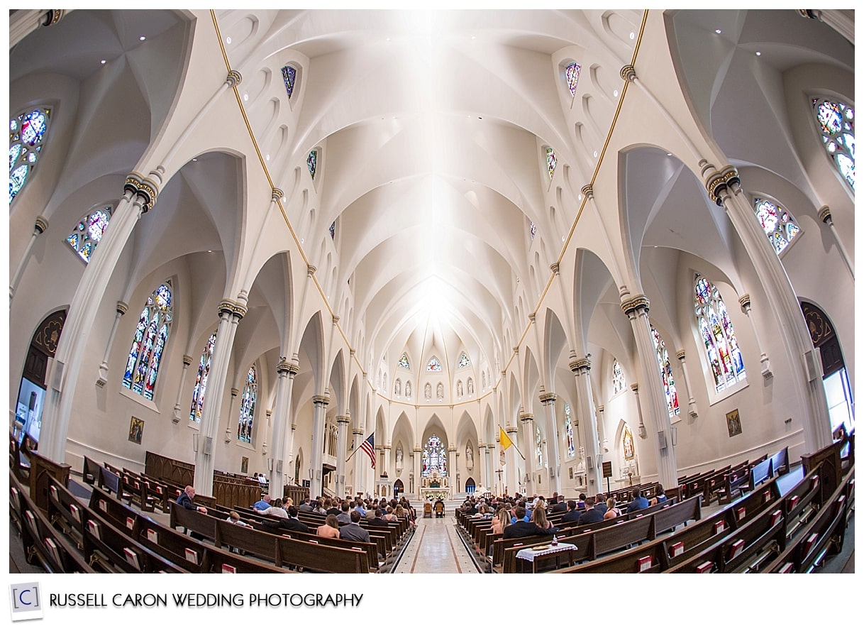 At the altar, The Cathedral, Portland, Maine