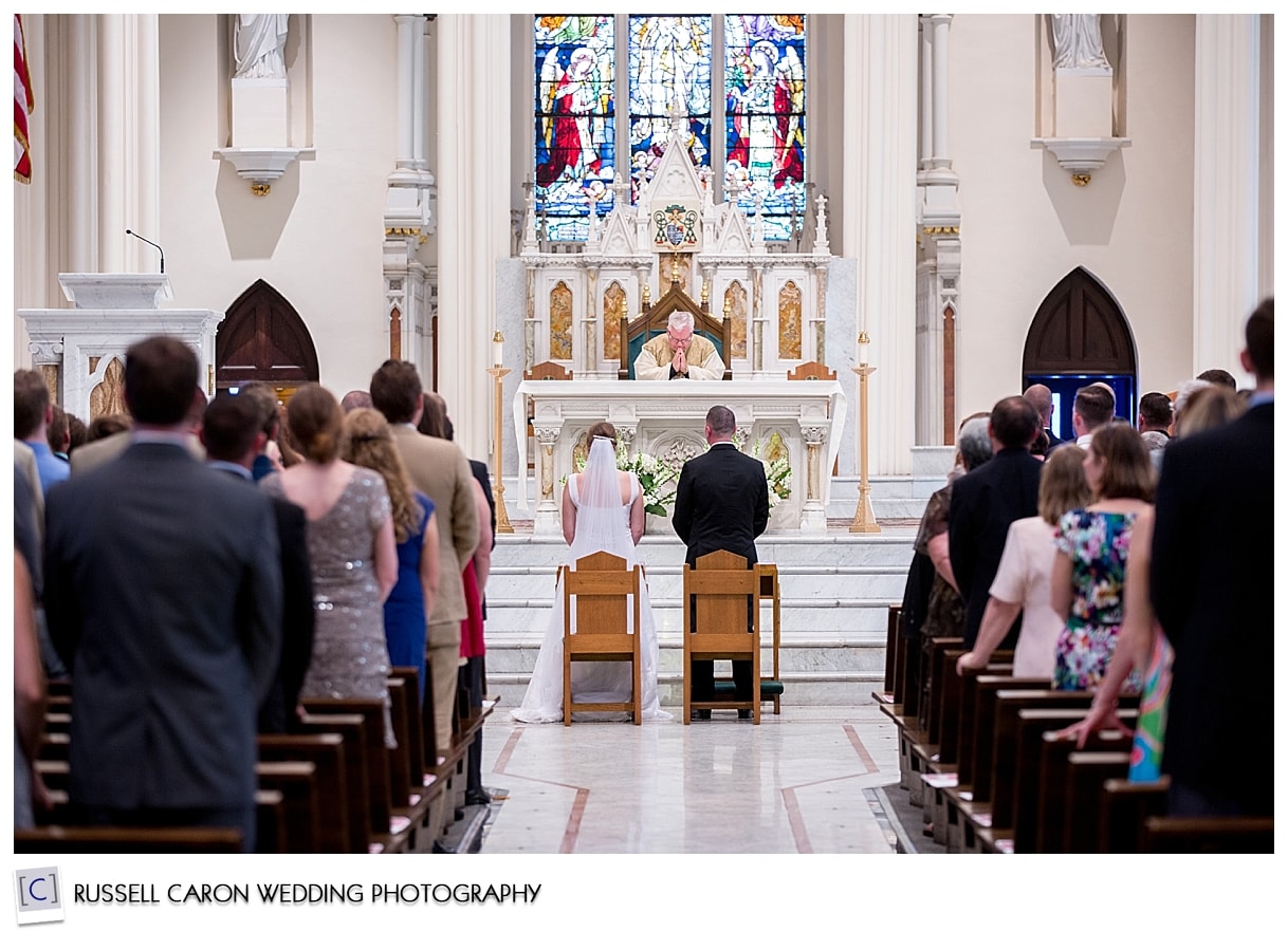 Portland Maine wedding ceremony