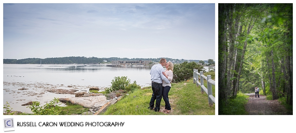 Phippsburg Maine engagement