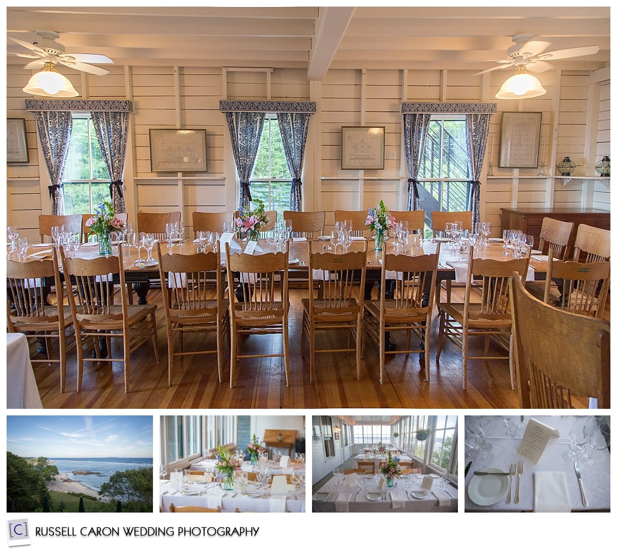 Weddings at the Small Point Club, Phippsburg, Maine