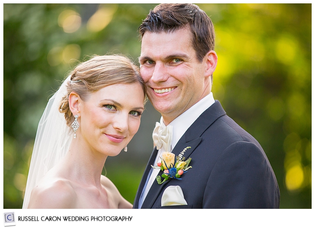 Bride and groom portrait