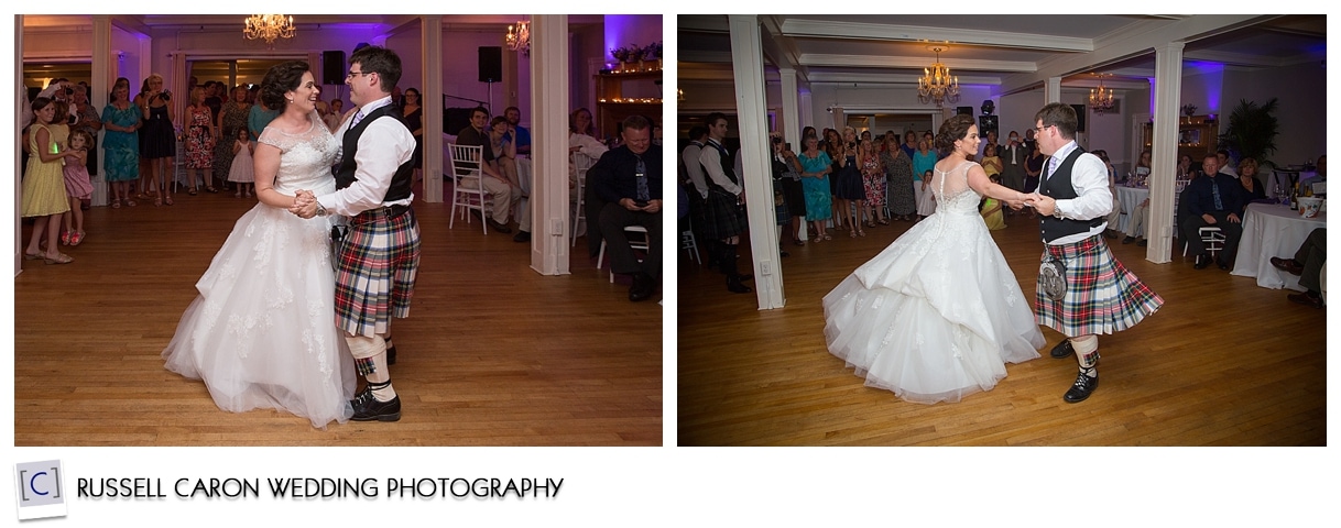 First dance photos at the Nonantum Resort wedding