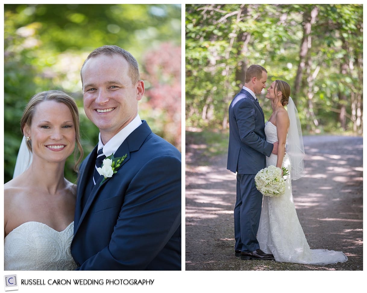 Bride and groom portraits