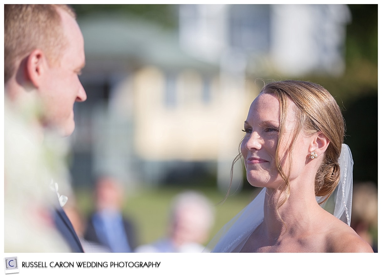 Bride and groom during ceremony