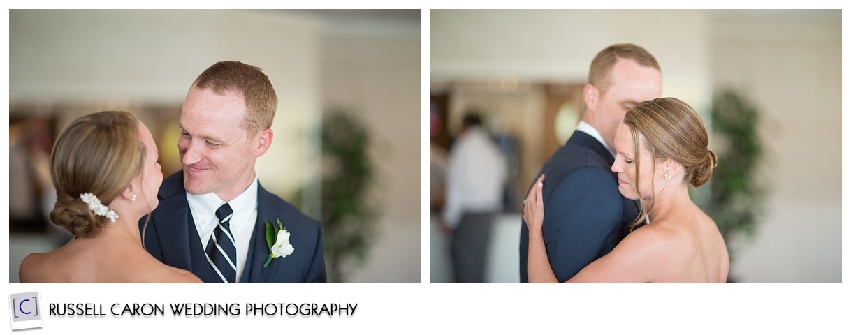 Bride and groom's first dance