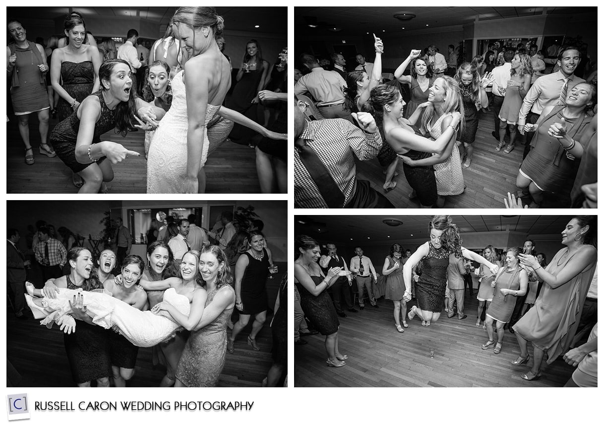 Dancing fun in the Cornelius Room, Sebasco Harbor Resort