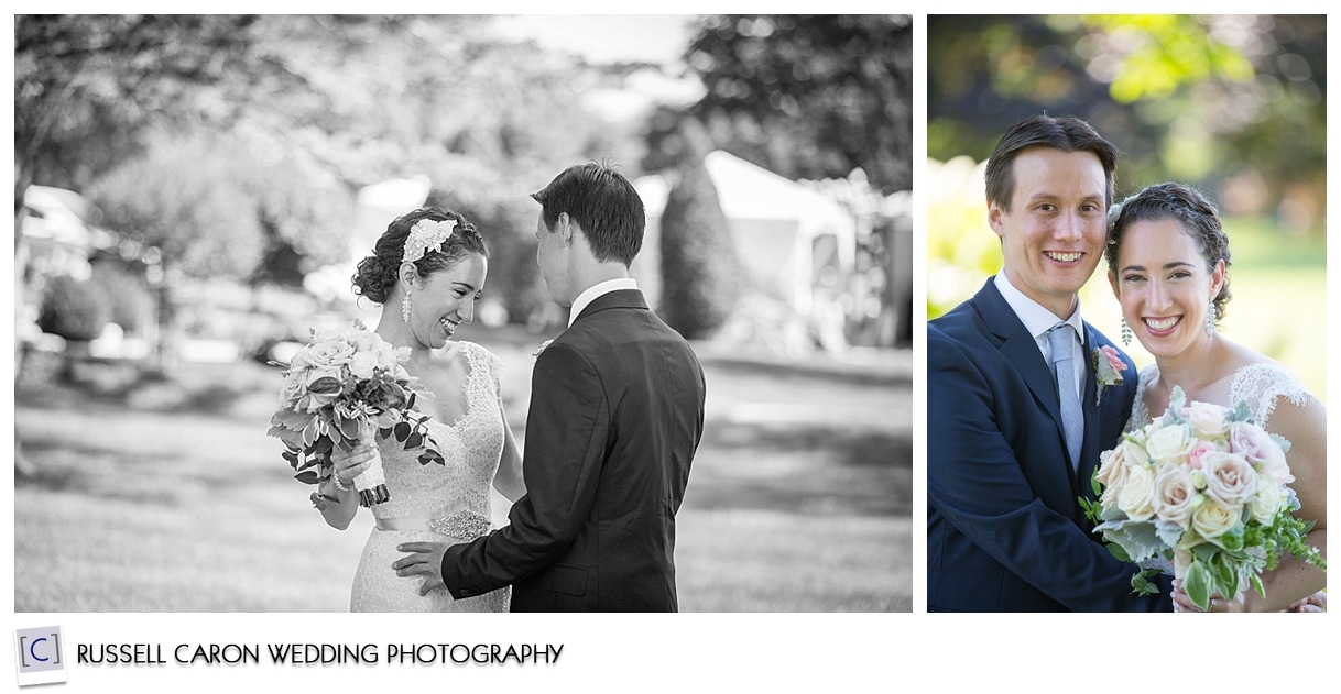 Bride and groom portraits