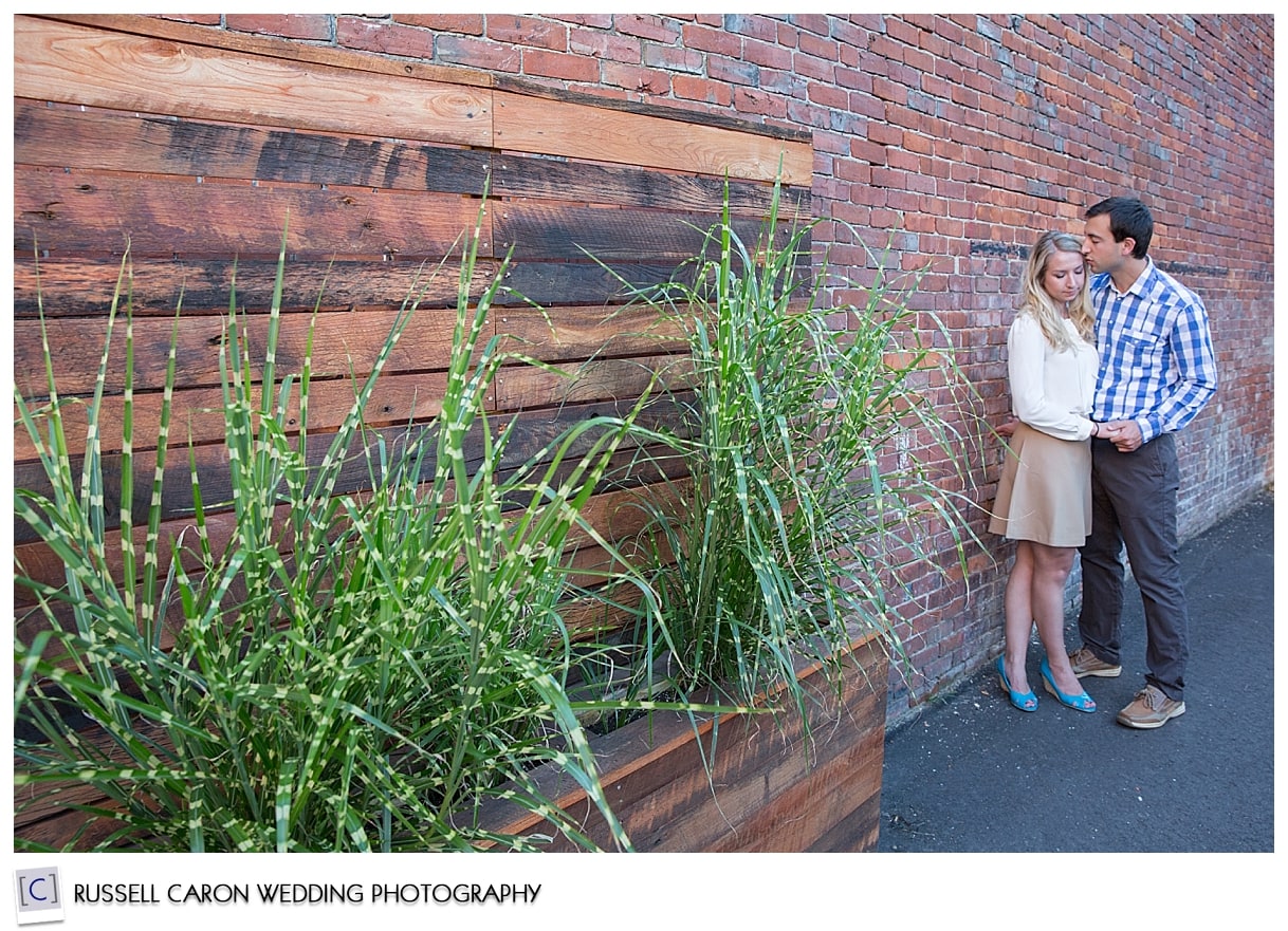 Engagement session downtown Portsmouth NH