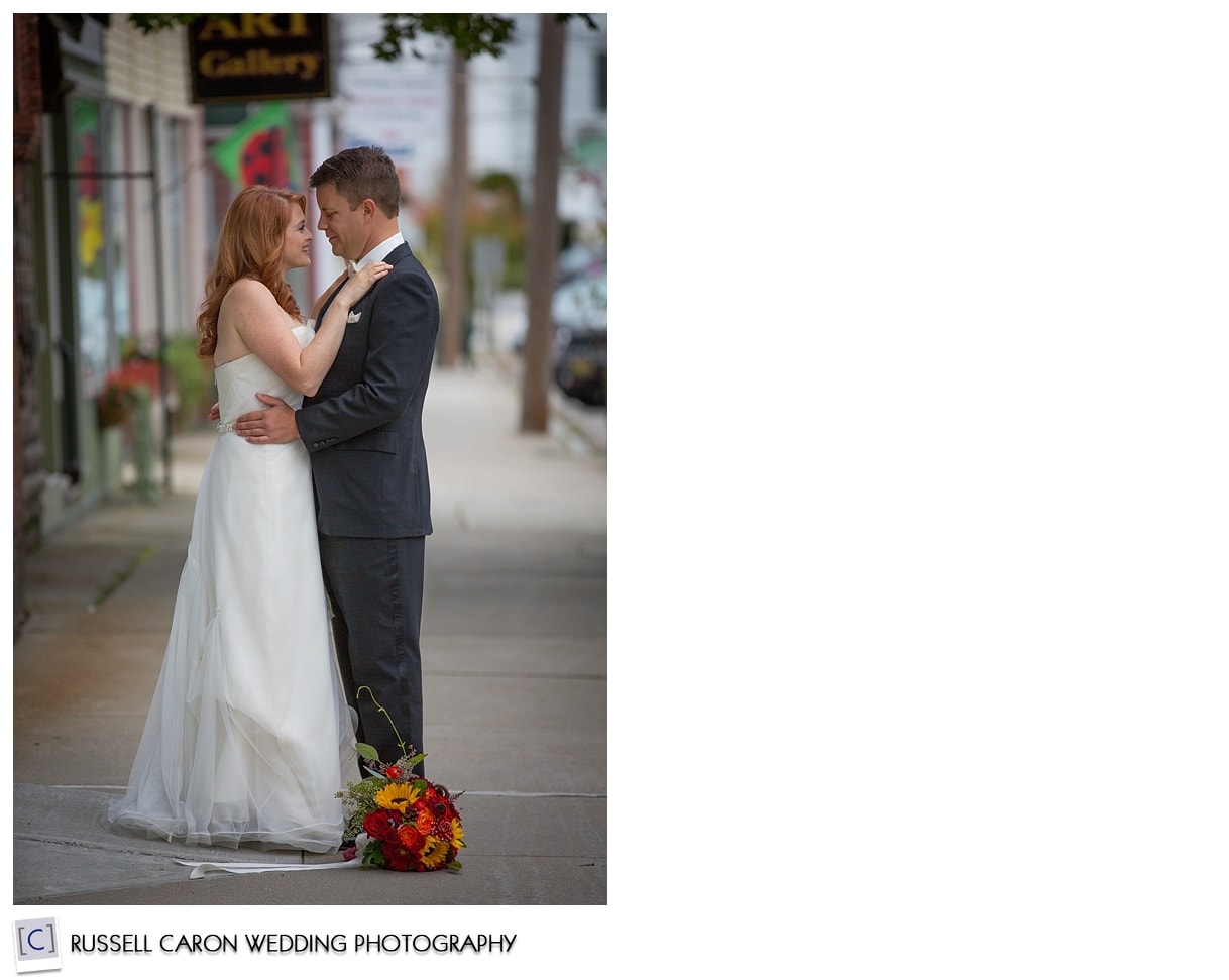 Mallory and Jared on Main St, Norway, Maine