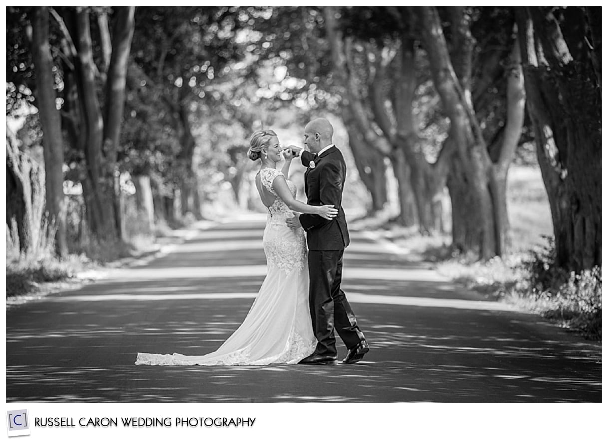 Bride and groom dancing in road, #4, 50 best wedding images of 2015