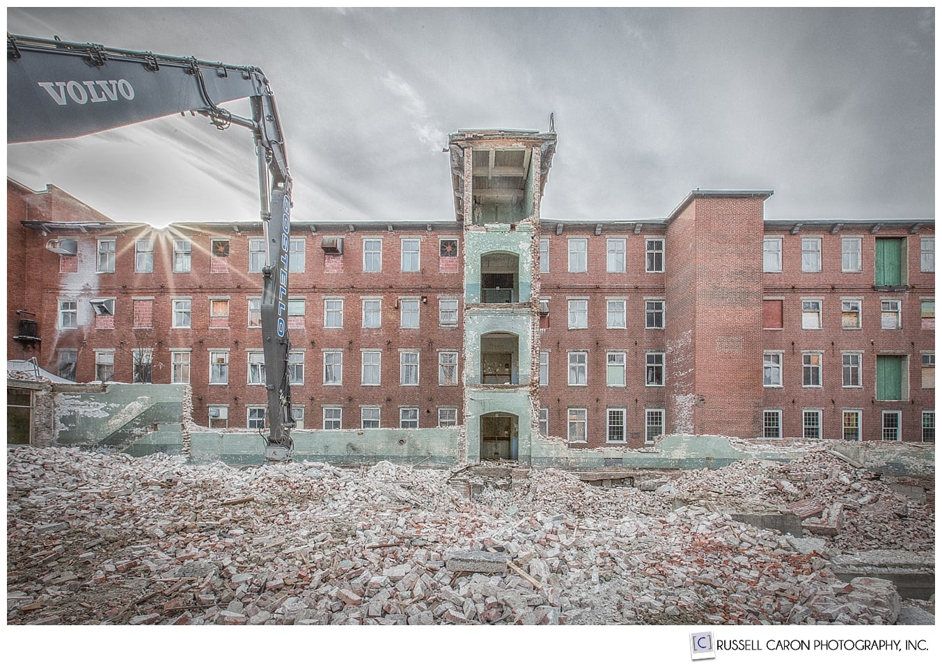 dismantle old mill photography