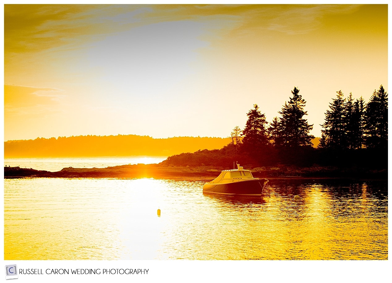 Sunset at Cuckolds Island, Maine