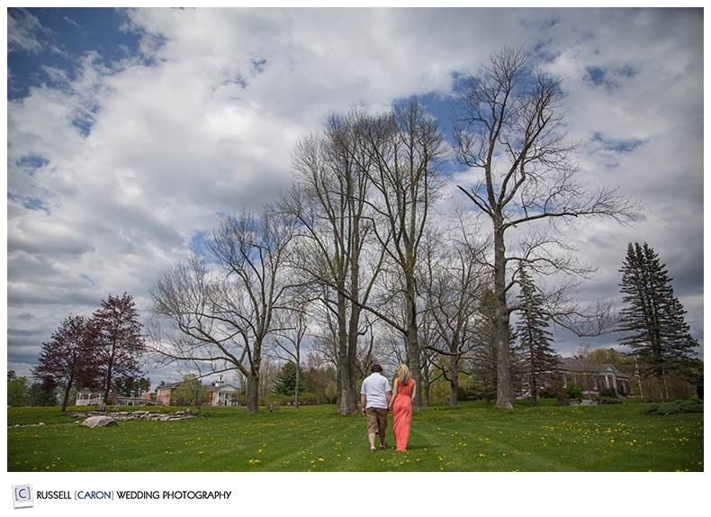 engagement photographs in maine