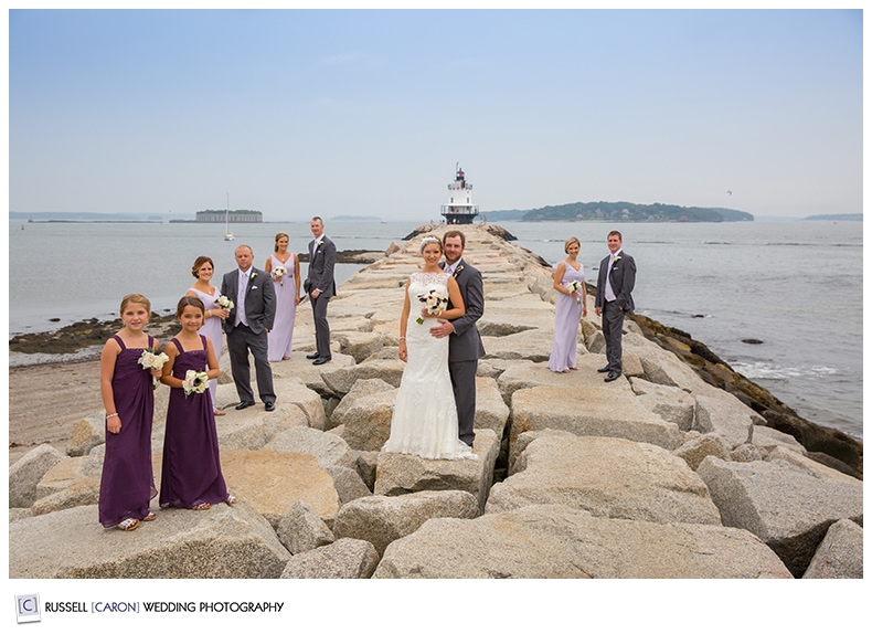 Oceanside Maine wedding photography