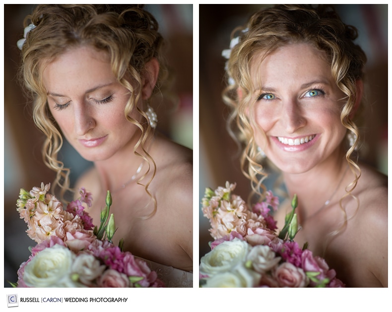 Beautiful Maine bridal portraits