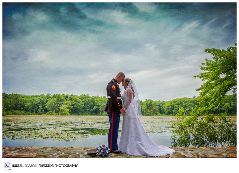 creative Maine wedding photographs