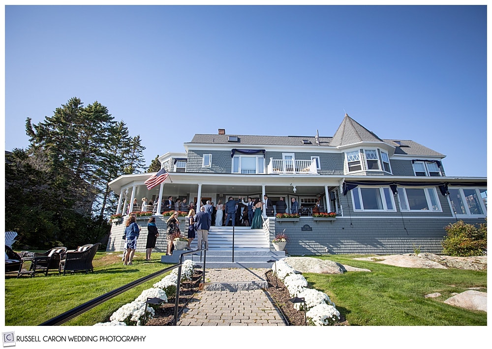 Cape Arundel Inn wedding reception venue, Kennebunkport, Maine