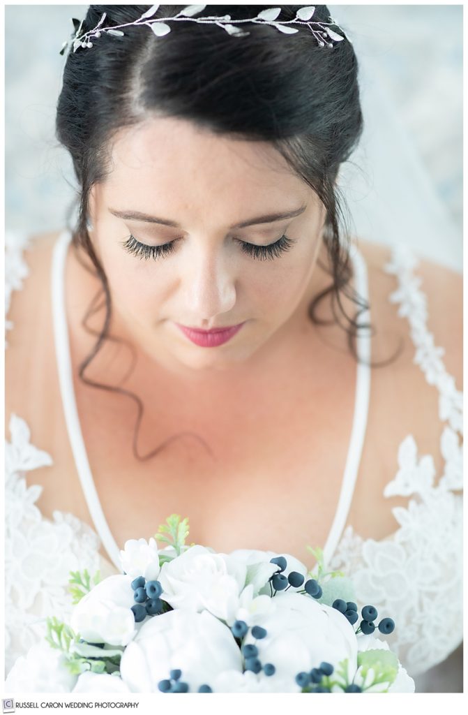 beautiful bridal portrait 