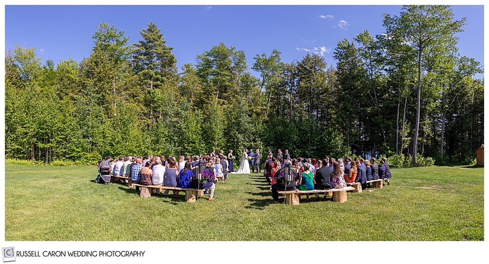 Moose Lake Ranch outdoor wedding