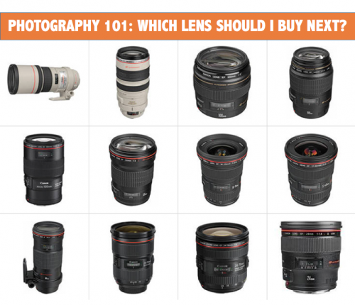 Your next lens! Photo of various photography lenses