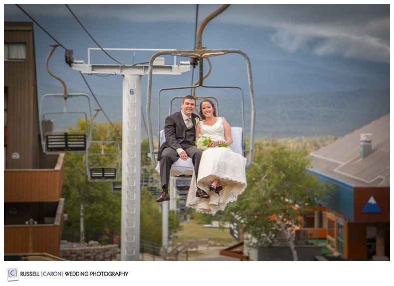 Sugarloaf Maine wedding photographer