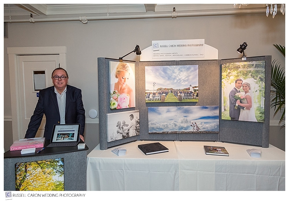 Russell Caron Wedding Photography at the Annual Nonantum Wedding Show 2016