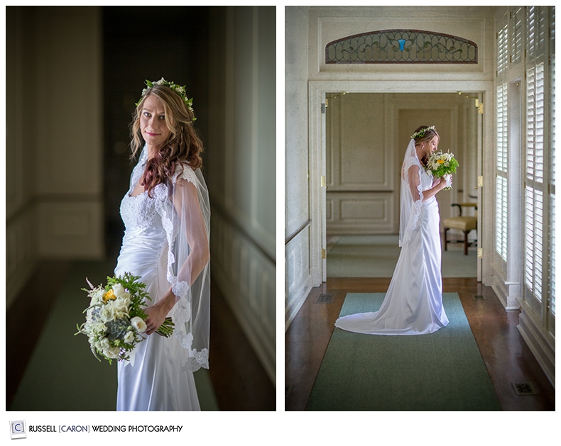 Beautiful bridal portraiture in Maine