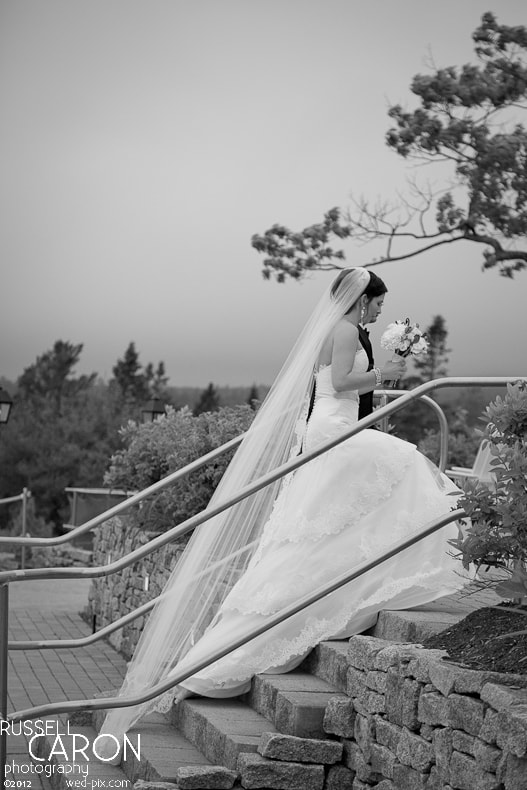 Bride and groom after recessional