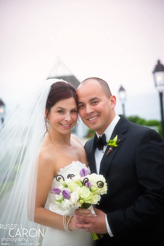 Bride and groom portrait