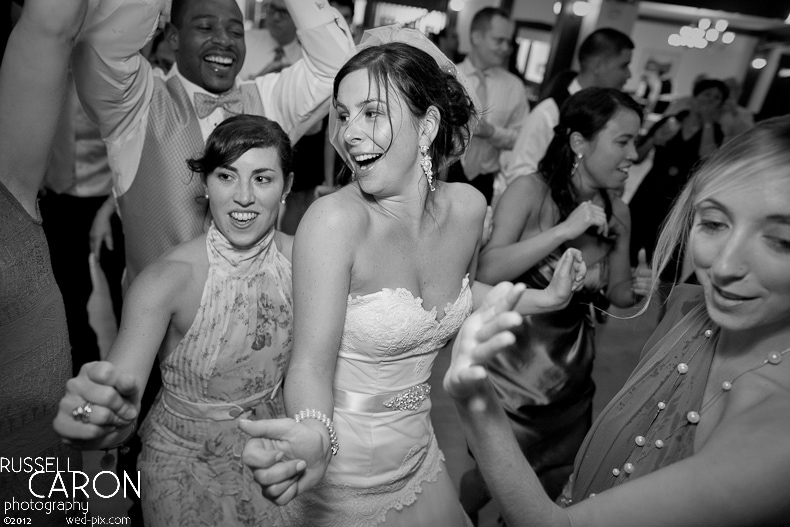 Bride dancing at her wedding