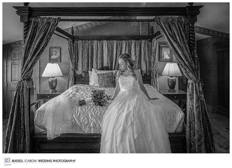Maine wedding photographers bridal portraits