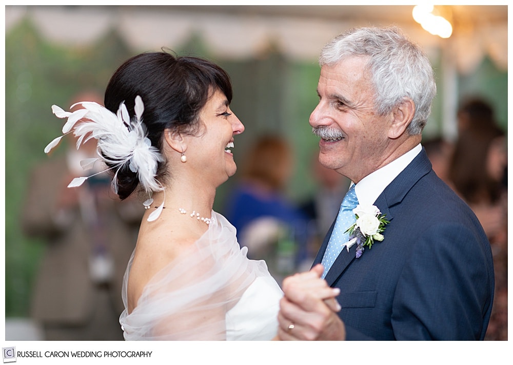 bride and groom's first dance