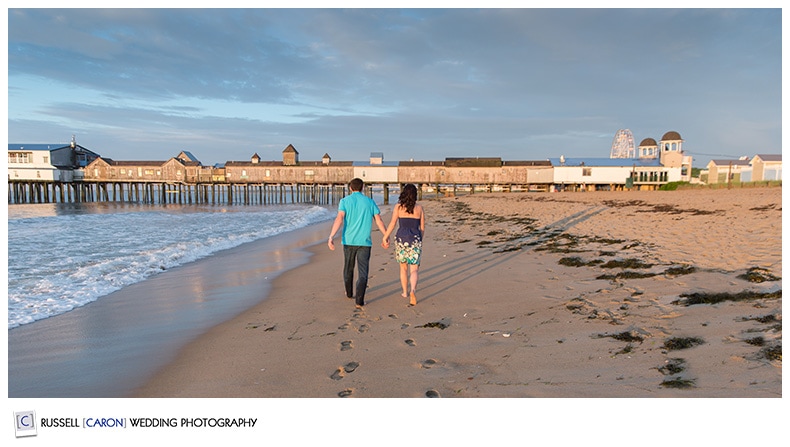 old orchard beach maine wedding photographers