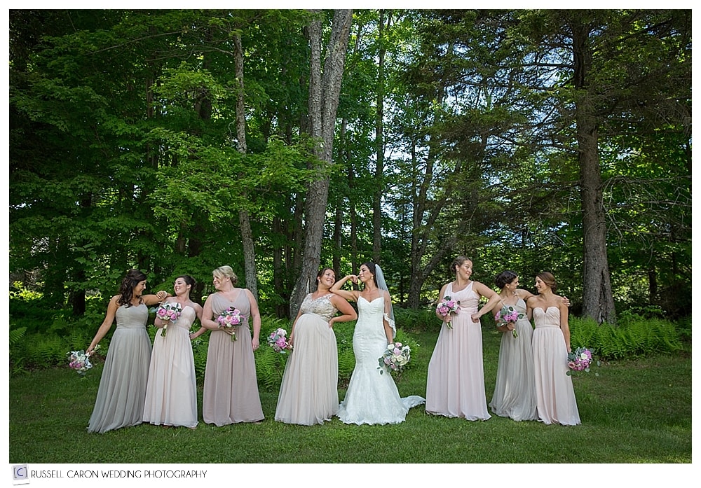 bride-and-bridesmaids-having-fun