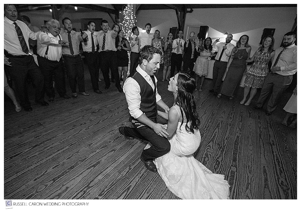 bride-and-groom-singing-and-dancing
