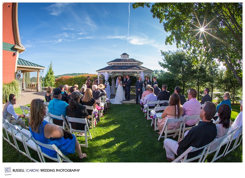 Red Barn at Outlook Farms Maine wedding photographers