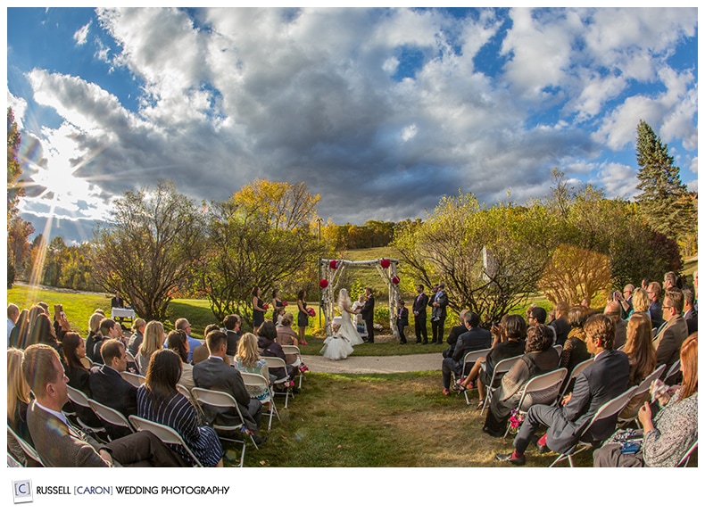 wedding photographers at Whitney's Inn