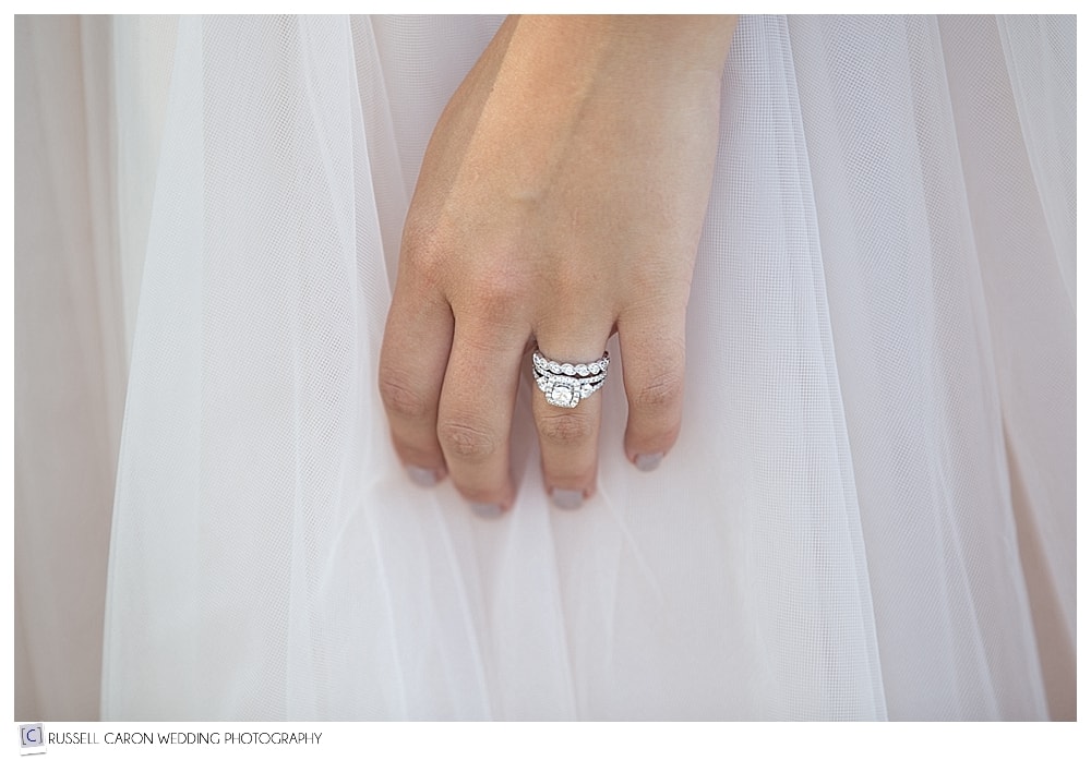 bride's wedding rings