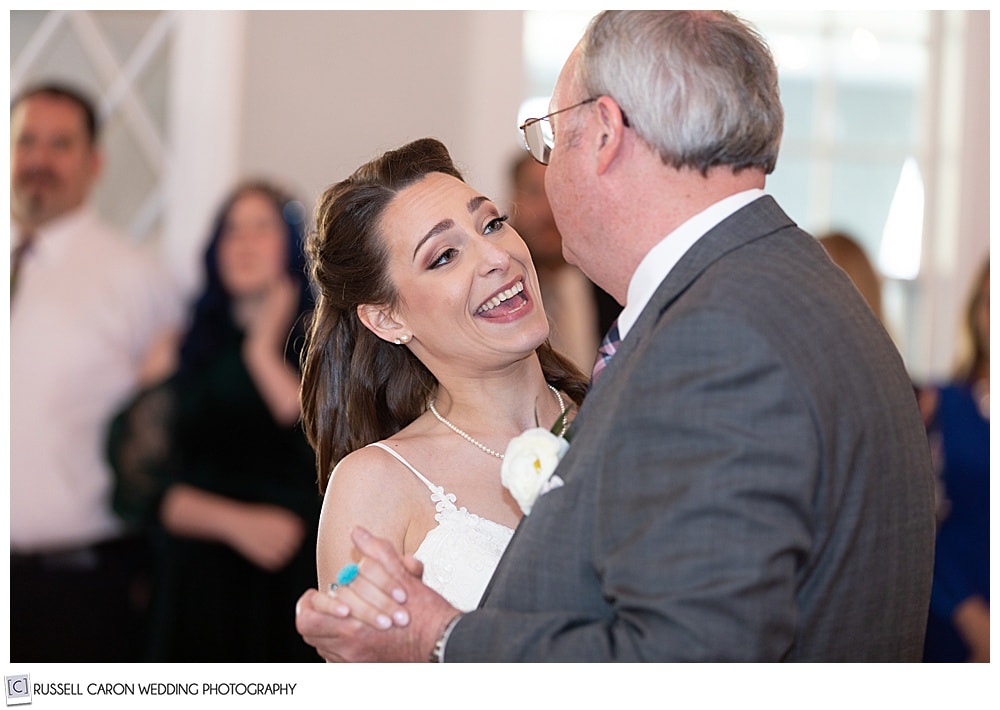 bride dancing with her father