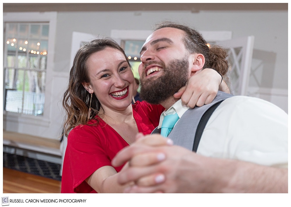 man and woman dancing